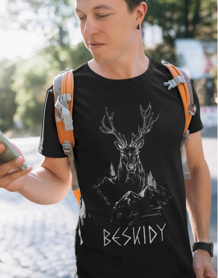 Jeleń - Koszulka unisex