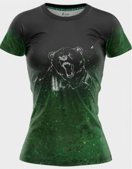 Niedźwiedź - Koszulka sportowa CLASSIC damska